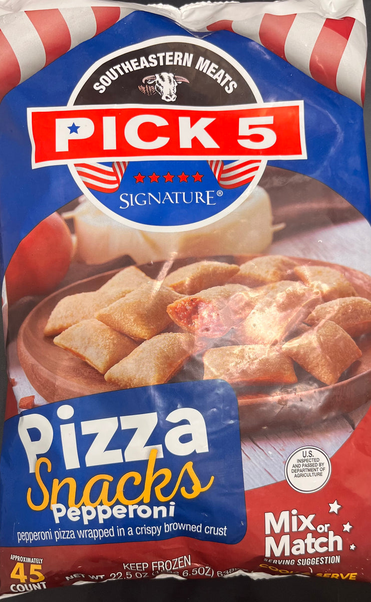 Pick 5 Pepperoni Pizza Rolls – Brewer Livestock