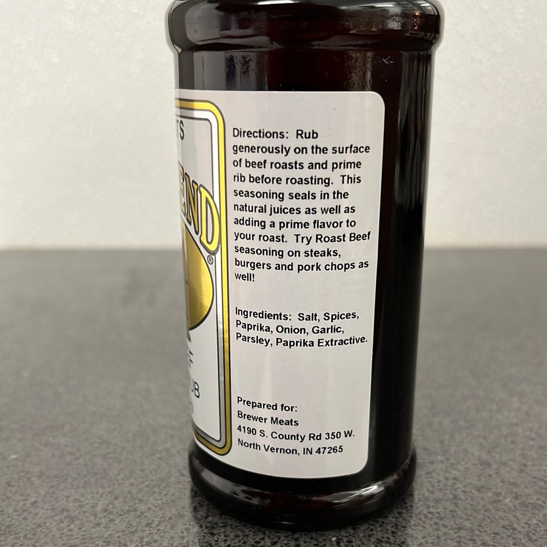 Roast Beef Seasoning Brewer Livestock