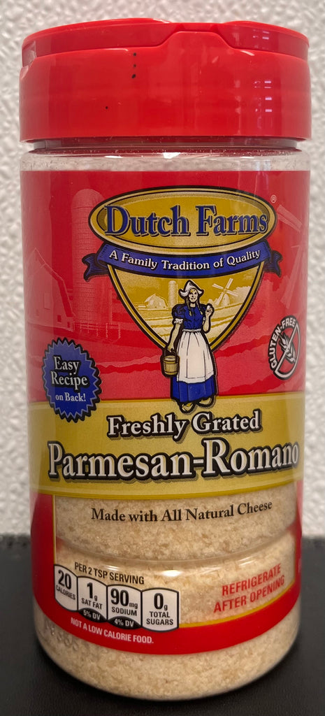 8oz Grated Parmesean-Romano Cheese