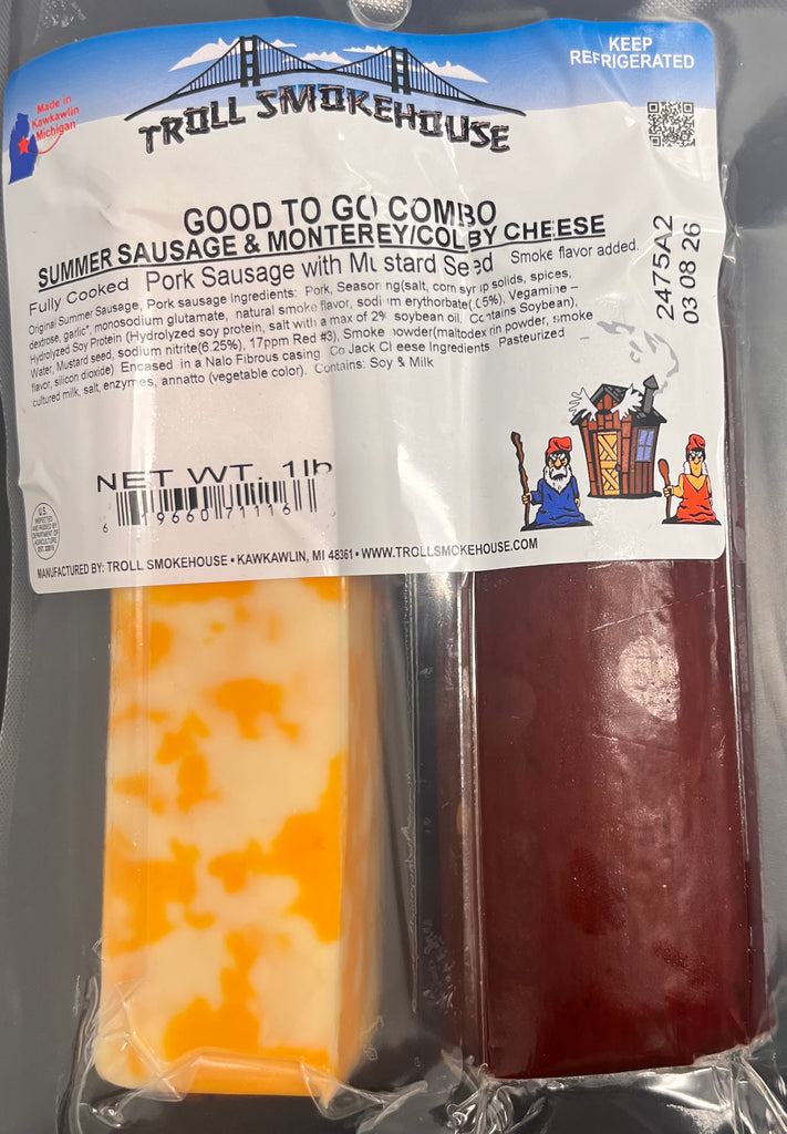 GTG Jalapeno Summer Sausage & Monterey Colby Jack Cheese