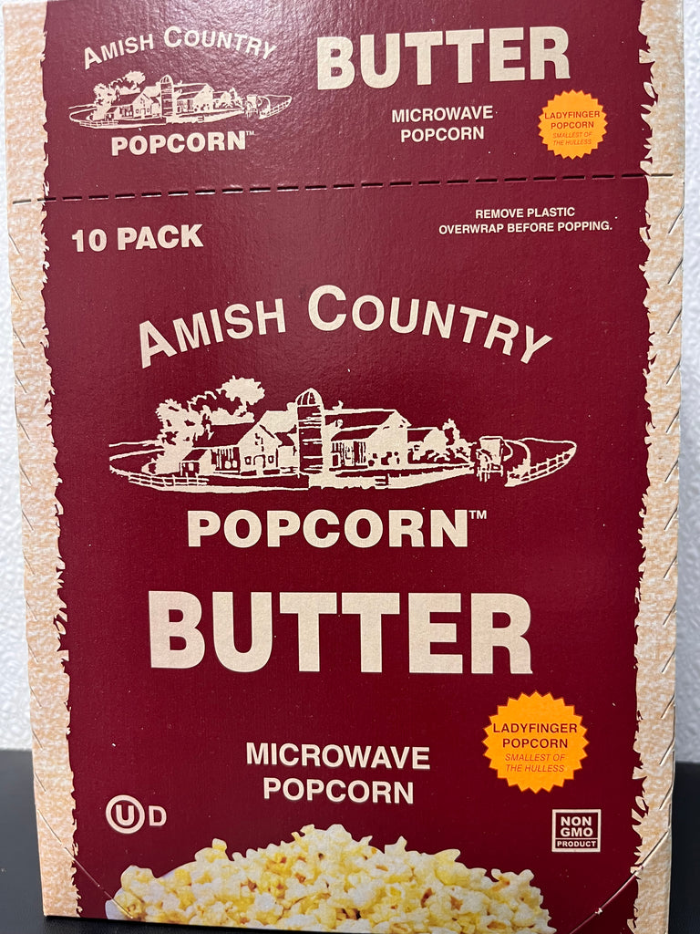10 Pack Microwave Butter Popcorn