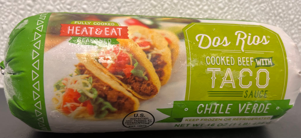 1# Cooked Beef with Taco Sauce