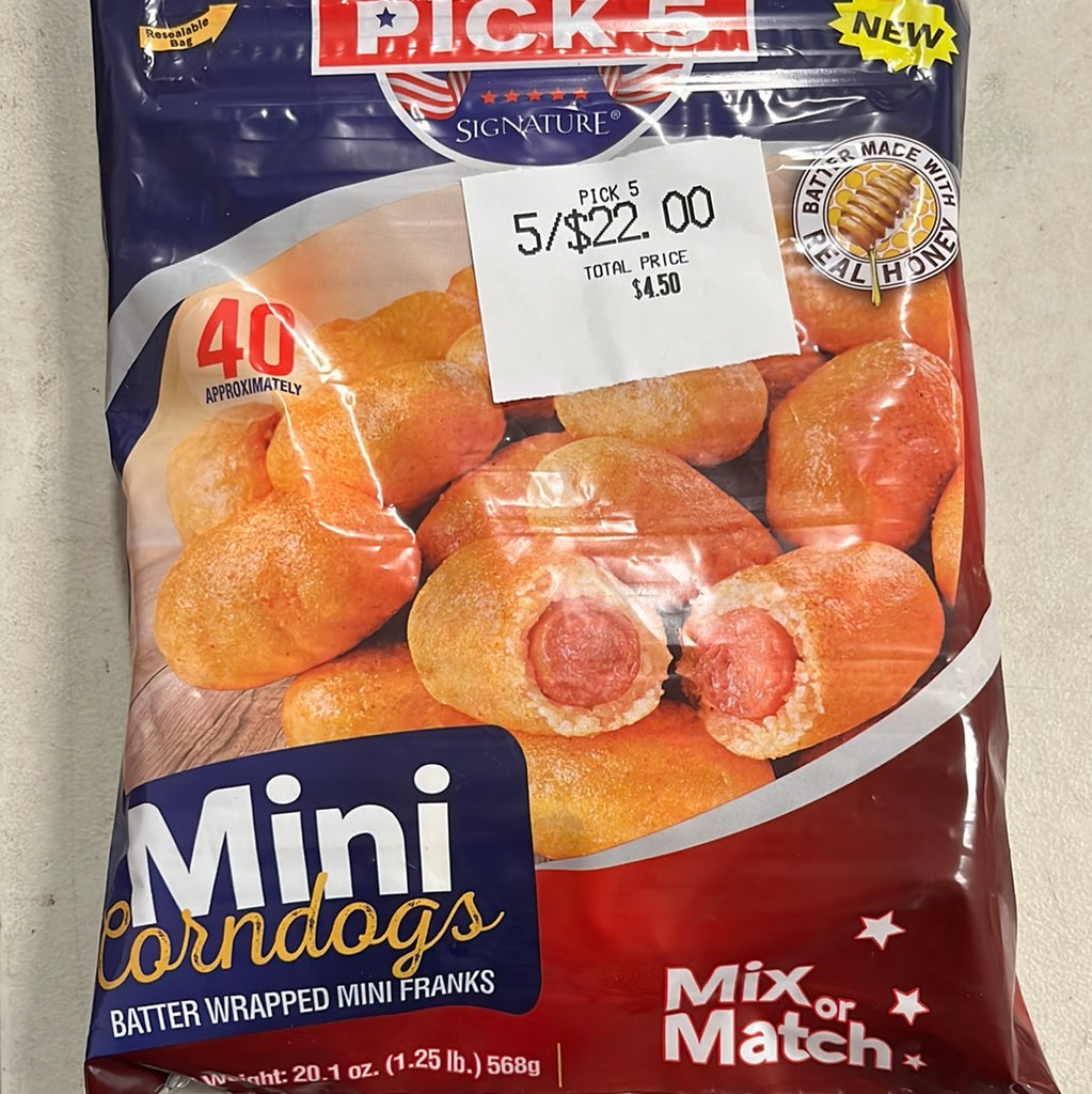 Pick 5 Mini Corndogs