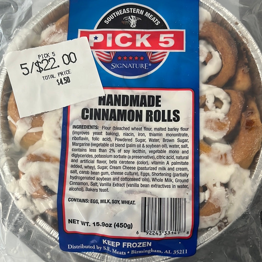 Pick 5 Cinnamon Rolls