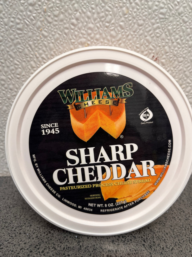8oz Sharp Cheddar Cheese Spread