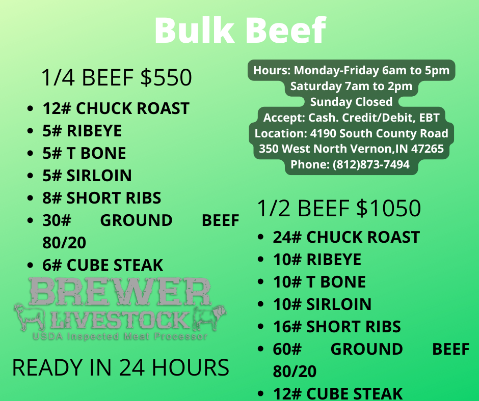 Bulk Beef