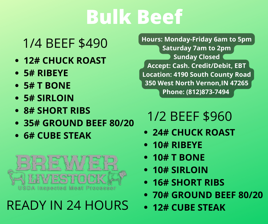 Bulk Beef