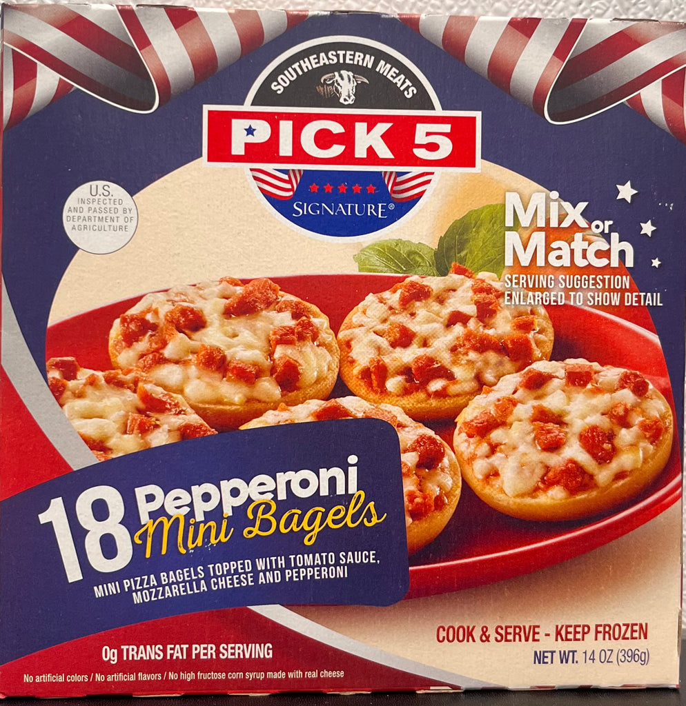Pick 5 Pepperoni Pizza Bagels