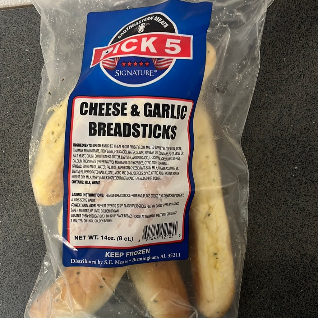 Pick 5 Cheese & Garlic Breadsticks
