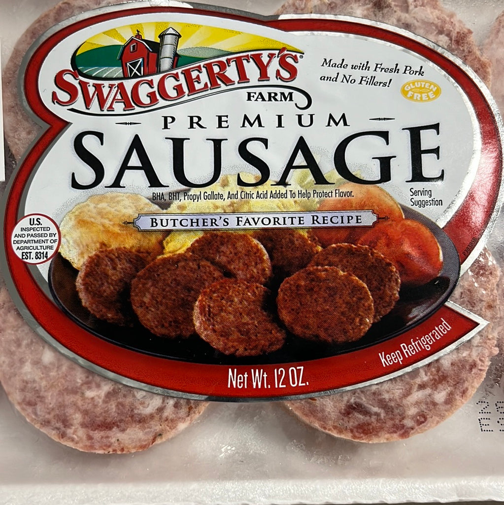 12oz Swaggerty Sausage Patties