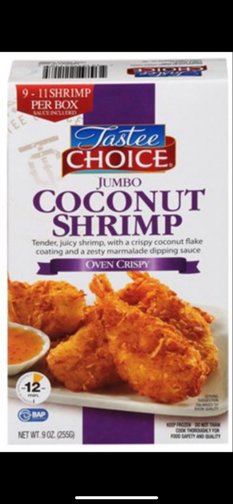 9oz Jumbo Coconut Shrimp