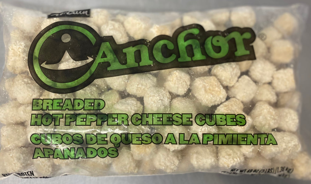 3# Breaded Hot Pepper Cheese Cubes