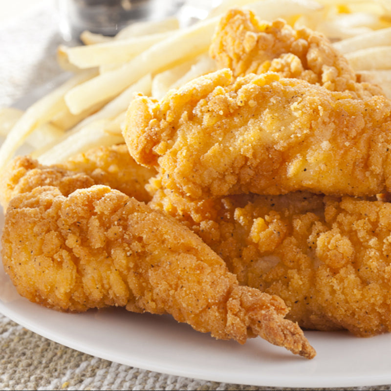 5# Breaded Chicken Strips Raw – Brewer Livestock