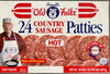 24ct Purnell Hot Sausage Patties